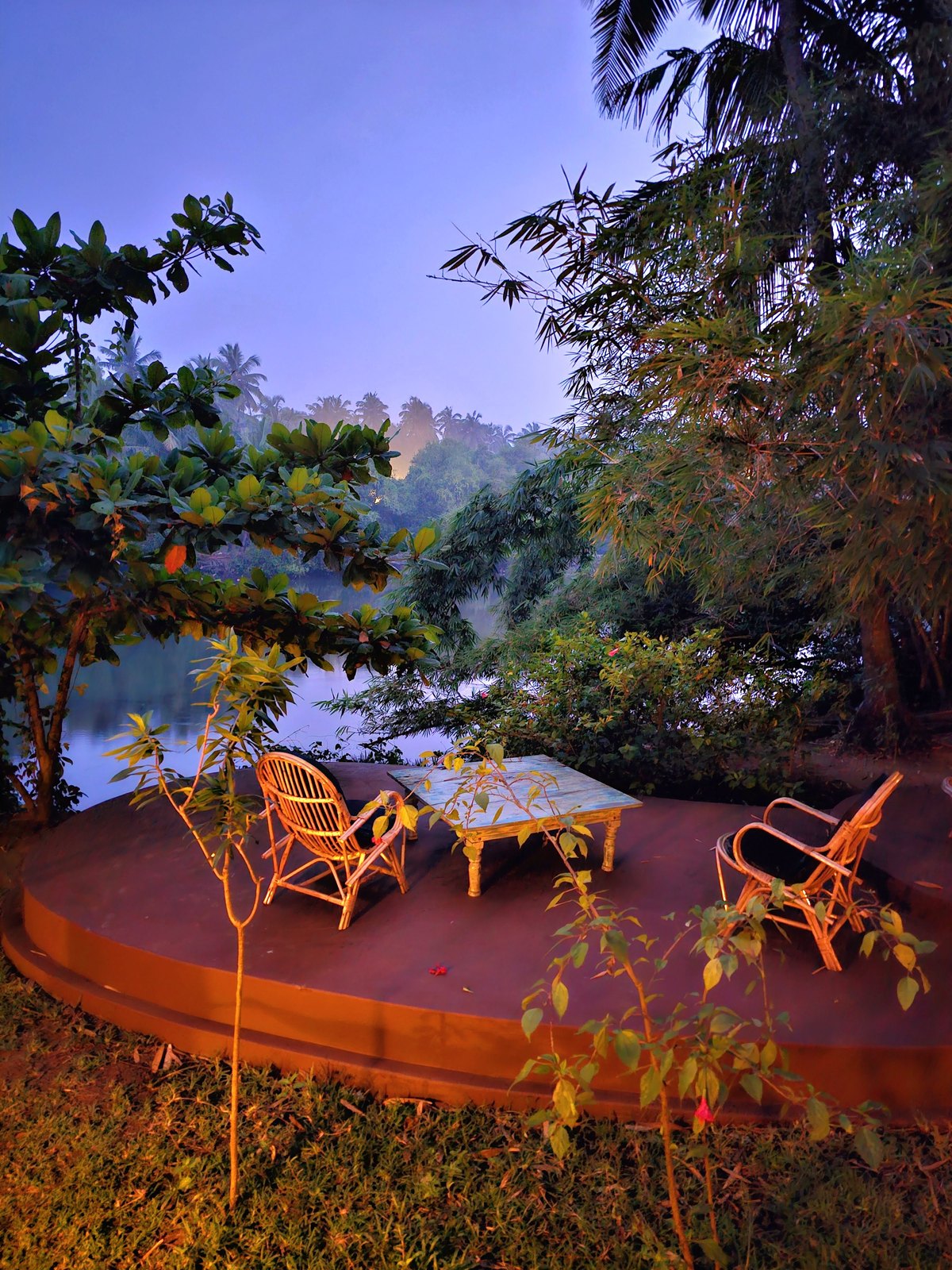 View across the Ashiyana grounds